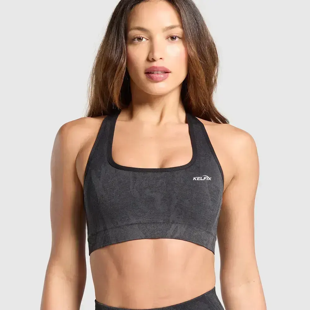 Adapt Camo Racer Back Sports Bra