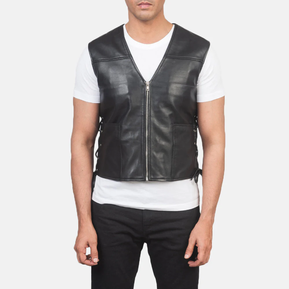 Men Leather Vest