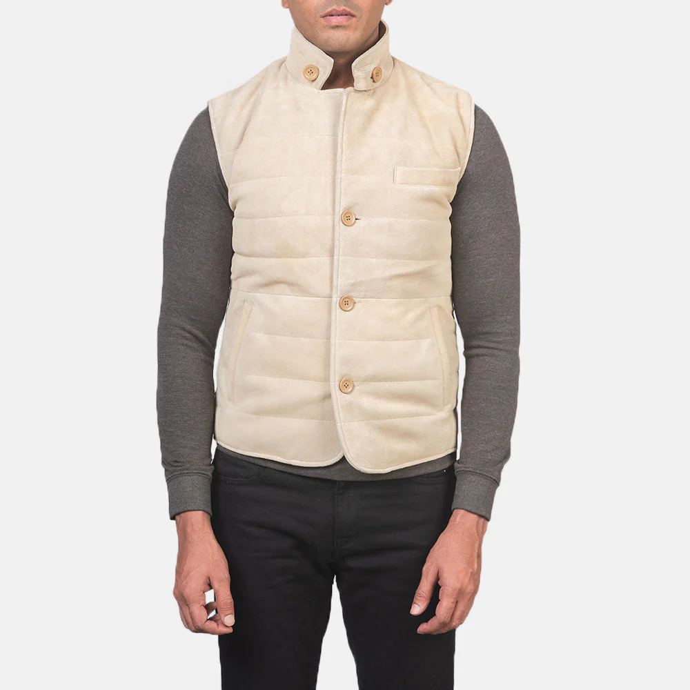 Men Leather Vest