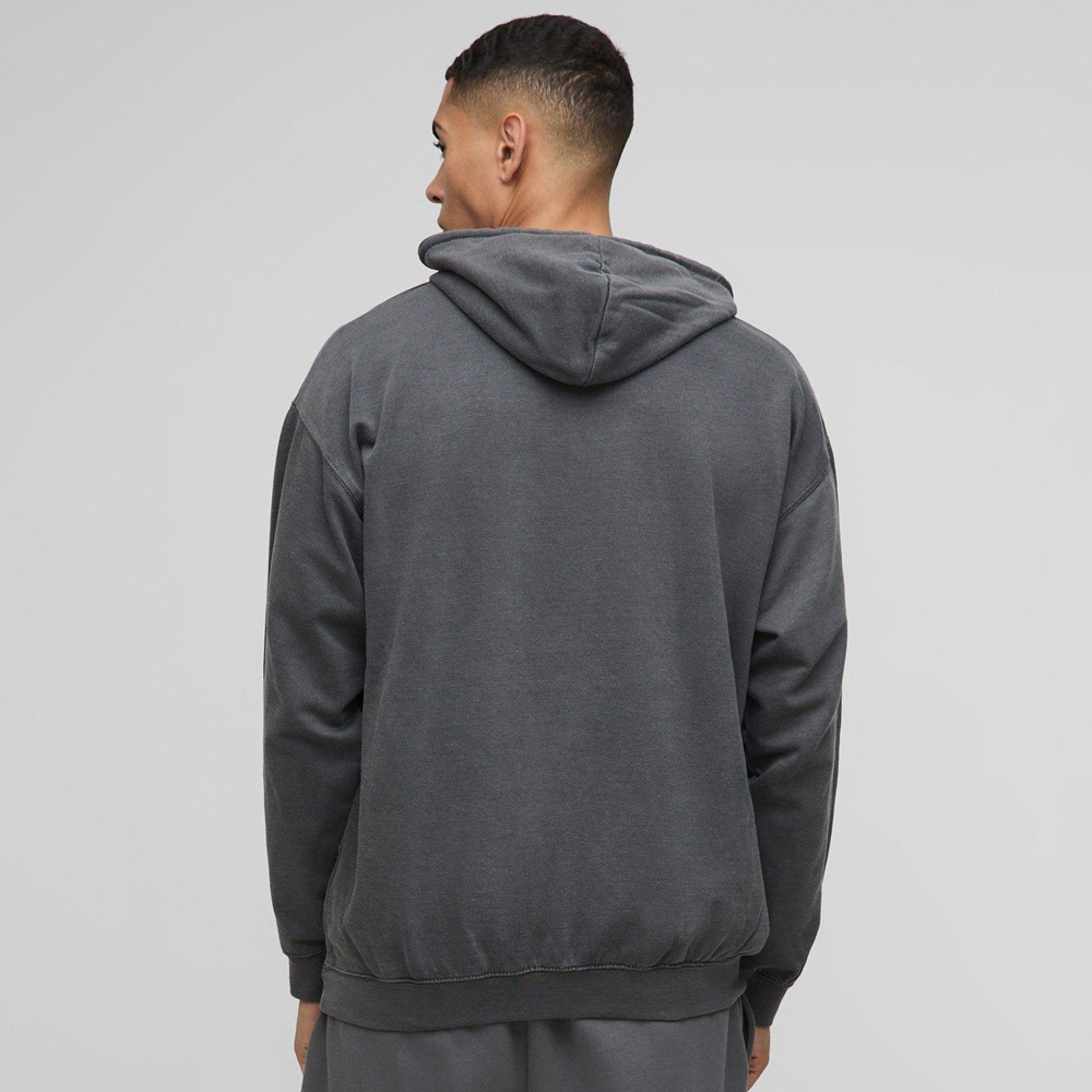 Oversized Link Park Washed License Hoodie - Image 2